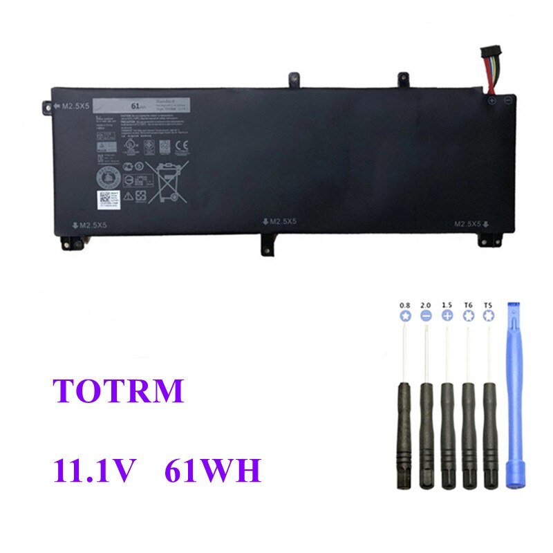 NTL5243 Batéria Dell T0TRM(TOTRM), 245RR, Dell Precision M3800, Dell XPS 15 9530 11,1V 5500mAh (61Wh) Li-Pol - neoriginálna