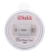 iDiskk ID64S Flash disk 64 GB 2v1 IDISKK pre Apple iPhone/MacBook a ďalšie - Lightning/USB – Silver